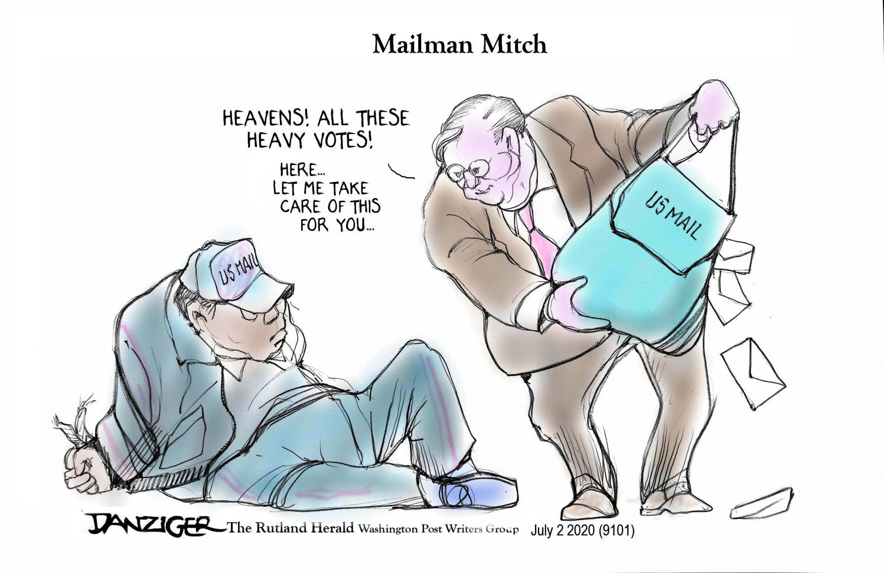 Jeff Danziger cartoon